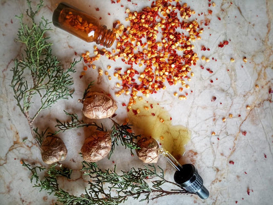 Root Chakra Oil – 10ml Vegan Anointing Oil with Dropper, Grounding Vegan Ritual Oil